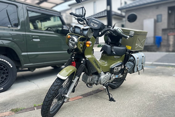 バイクの写真