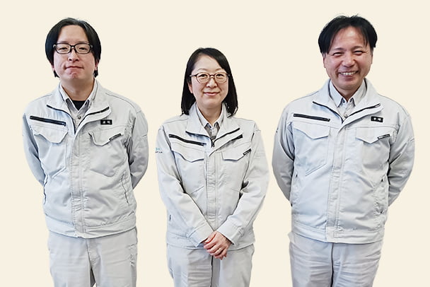 採用担当者の写真